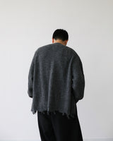 LIF OVER DAMAGE CARDIGAN