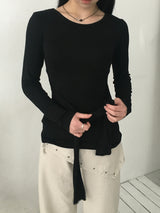 Glam Layering Tie Long Sleeve (4c)