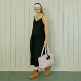 Coco Quilting Tote Shoulder Bag _ Pink
