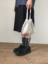Mini Spangle Knit Bag (2color)