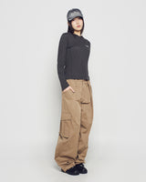 26SS ONE TUCK WIDE CARGO PANTS