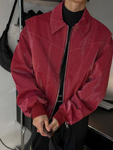 ASCLO Viper Stitch Leather Jacket (8color)