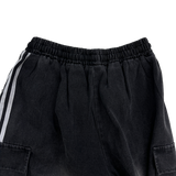  denim track cargo pants
