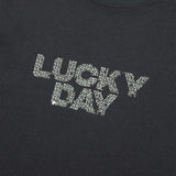 Lucky Day Clover Tshirts Charcoal