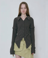 4WAY BUTTON KNIT SHIRT