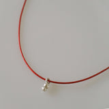 ドロップネックレス [red]