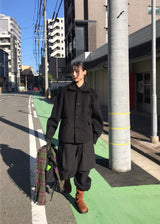 クラシックボタンシャツコート