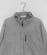 [unisex] オート軽量フードウインドブレーカージャケット