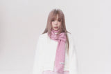 Mini ribbon muffler_pink