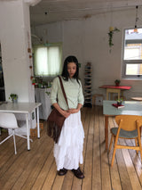 Suede Fringe Shoulder Bag (5color)