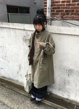 [unisex] Mores Fishtail Long Field Jacket