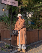 レトジッパーポケットブラッシュスウェットカーゴパンツ