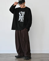 NCB シンフォニーオーバーサイズロングスリーブTシャツ