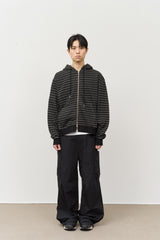 コールクロッピードダイイングジップフーディー (3color)