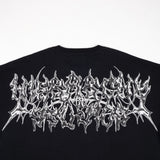 HIERARCHY STUDIOS Chroma - Black Hysteria Wide Oversized T-Shirt