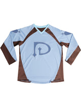 HEART SPORTS FOOTBALL JERSEY T(SKY BLUE)