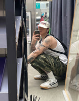 No.0771 camo cago bermuda SHORTS