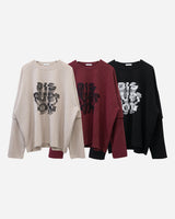 DIS Ribbed Knit Long Sleeve