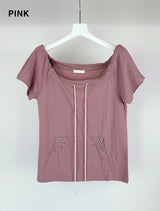スクープポケットTシャツ (2C)