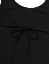 CANCAN PUMPKIN RIBBON DRESS(BLACK)