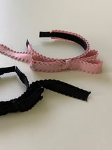 [by LILLOVE] frillline hairband (2color)