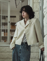 [LAN ARCHIVE] Pearl tweed jacket