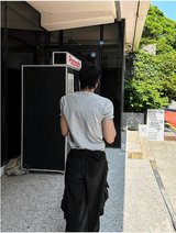 クロップマッスルフィットTシャツ