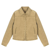 【60%限定】Karen Stud Fur Mustang Jacket