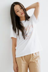 ラビットプリントTシャツ