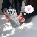 クリアローズキャンディーハートケース  (Resin case)