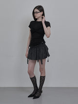 SHEER TWIST TOP
