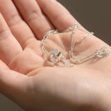 Petal Print Necklace