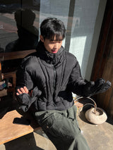 Winter Glove-Hood Puffer Jacket (3 Colors)