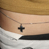 2way cross belt & necklace