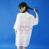 Sad Angel Satin Top - PINK