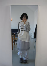 MIX STRIPE LOOSE TEE