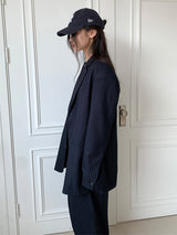 PAPERMOON PIN STRIPE BLAZER JACKET