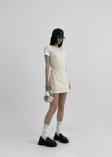 [MADE] Brisch Backstring Mini Dress