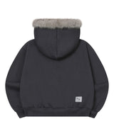 ソイ2wayファーフードジップアップ (2COLOR)
