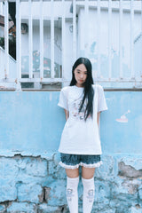 SHAKIRI X Namsuru  MOGU DOT LACE SHORTS