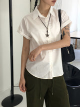 Lafitte basic standard fit short sleeve shirt