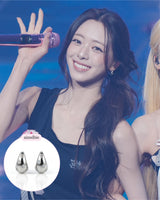 [ITZY Yuna Piercing] タロットスターハギーズピアス - Silver Color