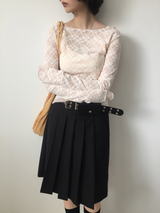 YWD PLEATS SKIRT (2color)