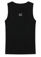 DETAIL U-NECK SIGNATURE SLEEVELESS (2color)