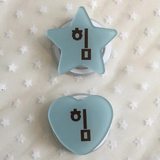 Youth Spirit Power Til Blue Teal Star Heart Acrylic Smart Tok (MacSafe compatible)
