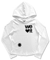 We love It パーカー ロングスリーブ_ホワイト