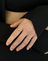 No matter heart ring (silver) *1PCS