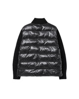 Niro high-neck knit padding