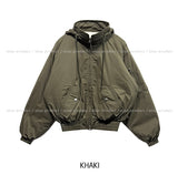 Malt Two-Way High-Neck Flight Jacket