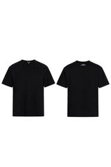 プリーティドスタッディドVネックTシャツ